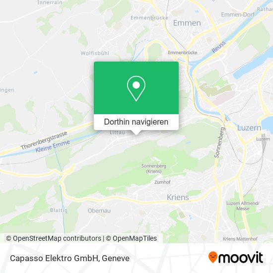 Capasso Elektro GmbH Karte