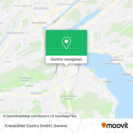 Kneubühler Gastro GmbH Karte