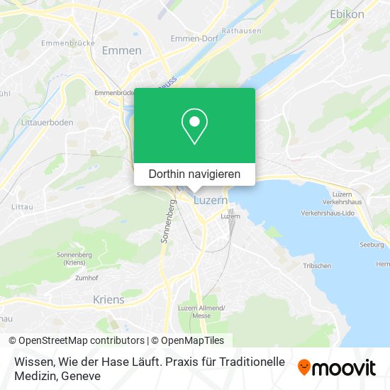 Wissen, Wie der Hase Läuft. Praxis für Traditionelle Medizin Karte