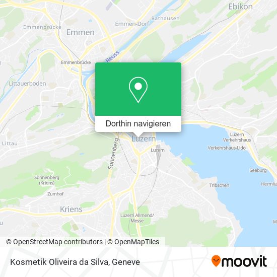 Kosmetik Oliveira da Silva Karte