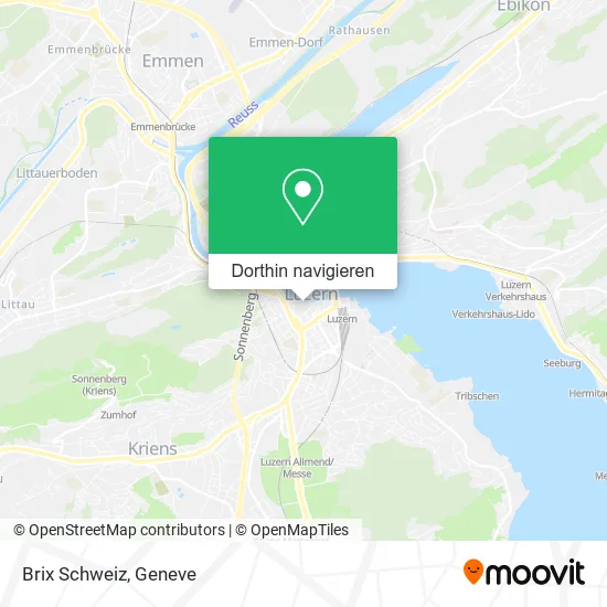 Brix Schweiz Karte