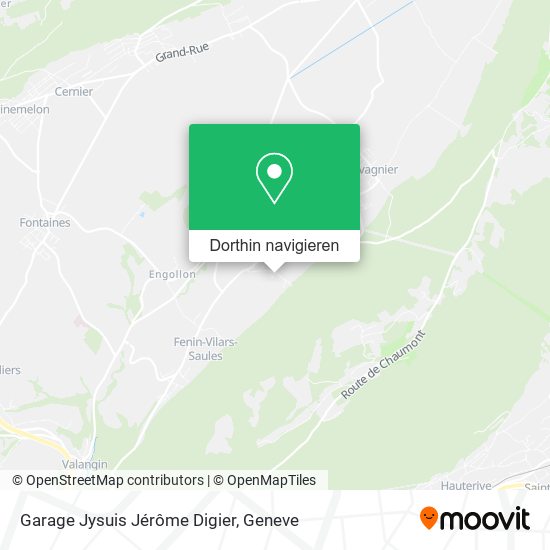 Garage Jysuis Jérôme Digier Karte