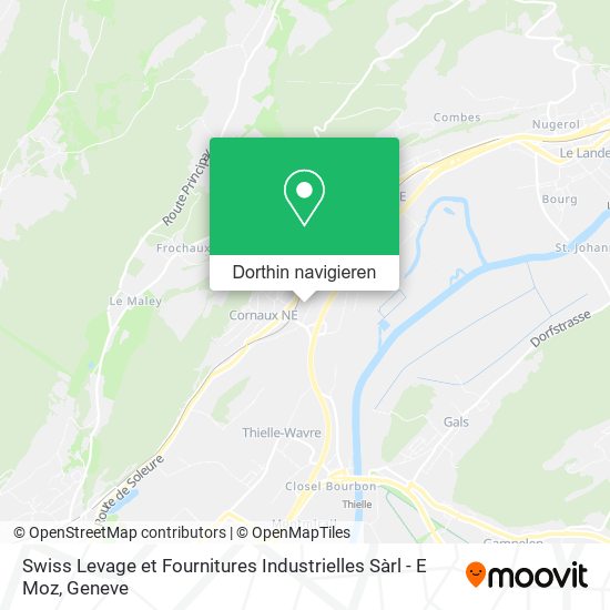 Swiss Levage et Fournitures Industrielles Sàrl - E Moz Karte
