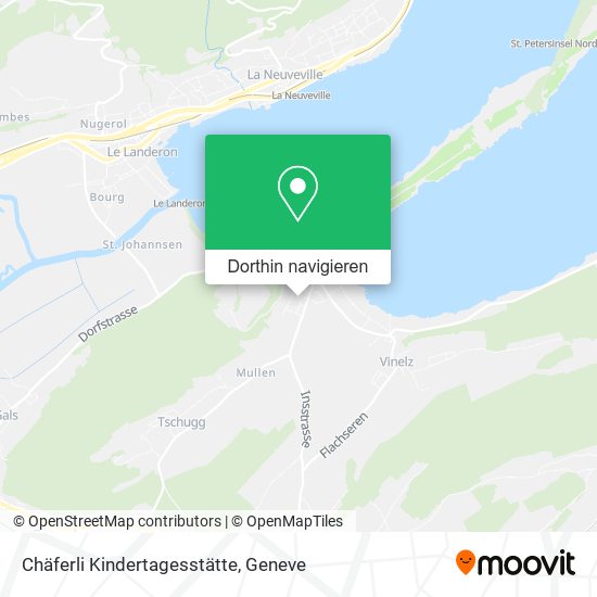 Chäferli Kindertagesstätte Karte