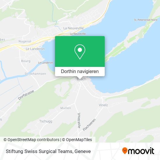 Stiftung Swiss Surgical Teams Karte