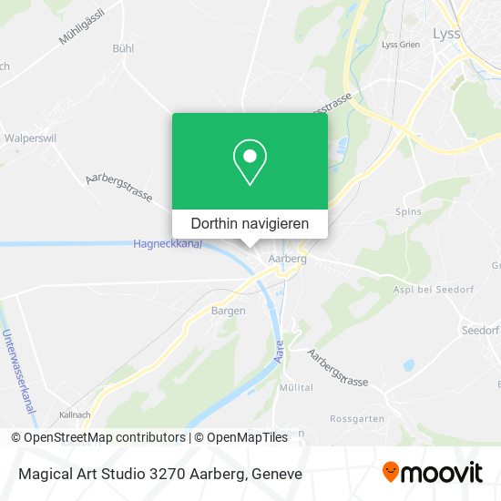 Magical Art Studio 3270 Aarberg Karte