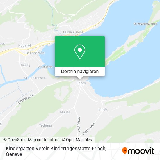 Kindergarten Verein Kindertagesstätte Erlach Karte