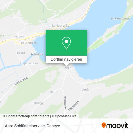 Aare Schlüsselservice Karte