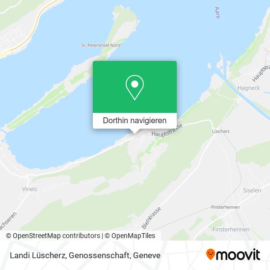 Landi Lüscherz, Genossenschaft Karte