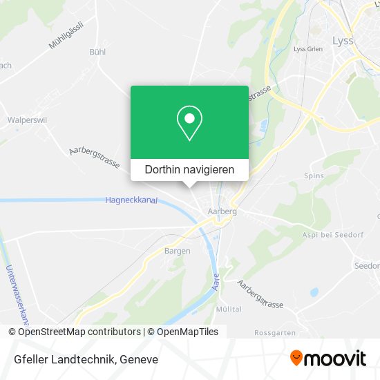 Gfeller Landtechnik Karte