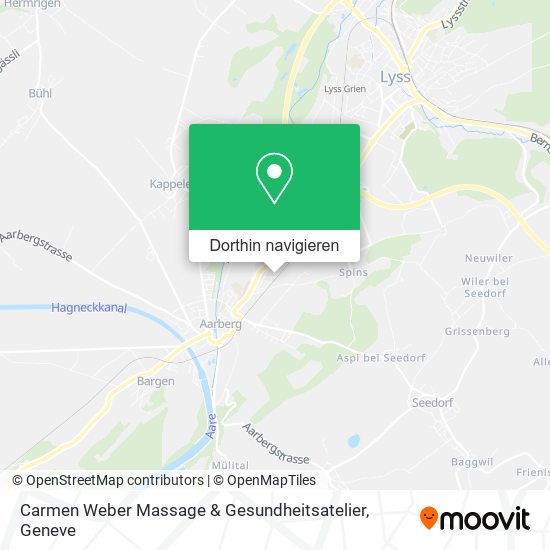 Carmen Weber Massage & Gesundheitsatelier Karte