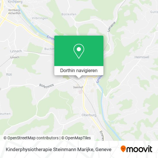 Kinderphysiotherapie Steinmann Marijke Karte