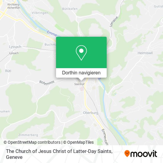 The Church of Jesus Christ of Latter-Day Saints Karte