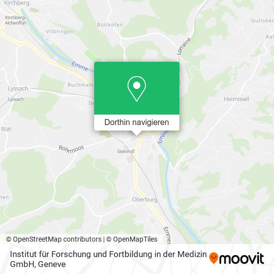 Institut für Forschung und Fortbildung in der Medizin GmbH Karte