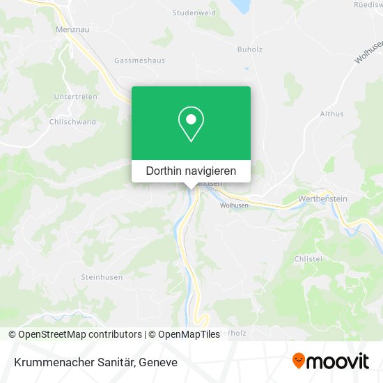 Krummenacher Sanitär Karte