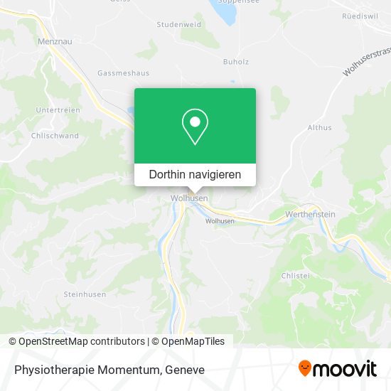 Physiotherapie Momentum Karte