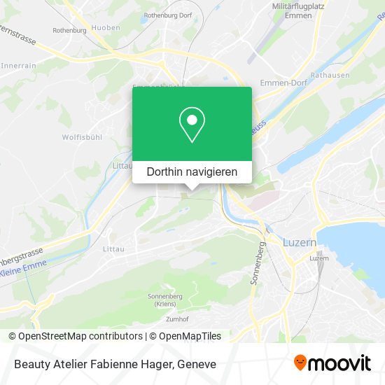 Beauty Atelier Fabienne Hager Karte