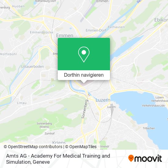 Amts AG - Academy For Medical Training and Simulation Karte
