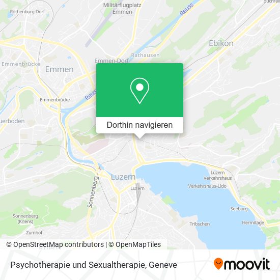 Psychotherapie und Sexualtherapie Karte