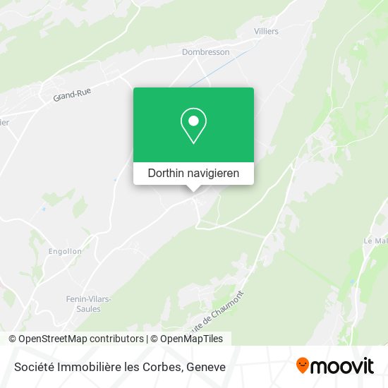 Société Immobilière les Corbes Karte