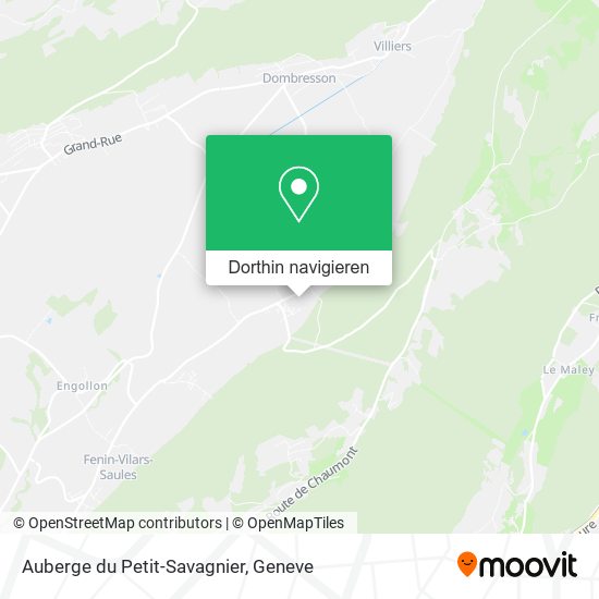 Auberge du Petit-Savagnier Karte