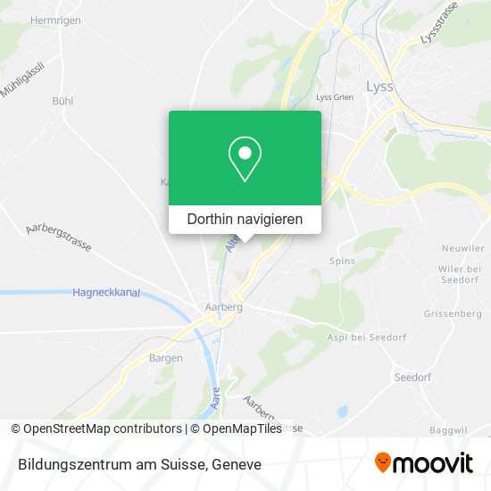 Bildungszentrum am Suisse Karte