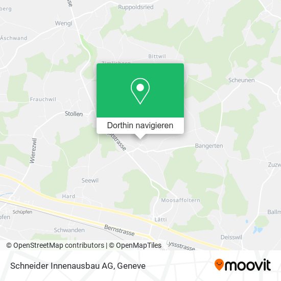Schneider Innenausbau AG Karte