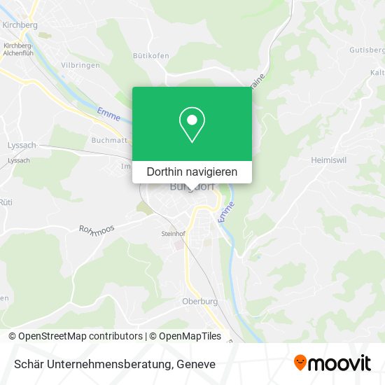 Schär Unternehmensberatung Karte