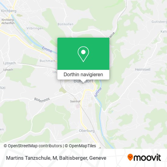Martins Tanzschule, M, Baltisberger Karte