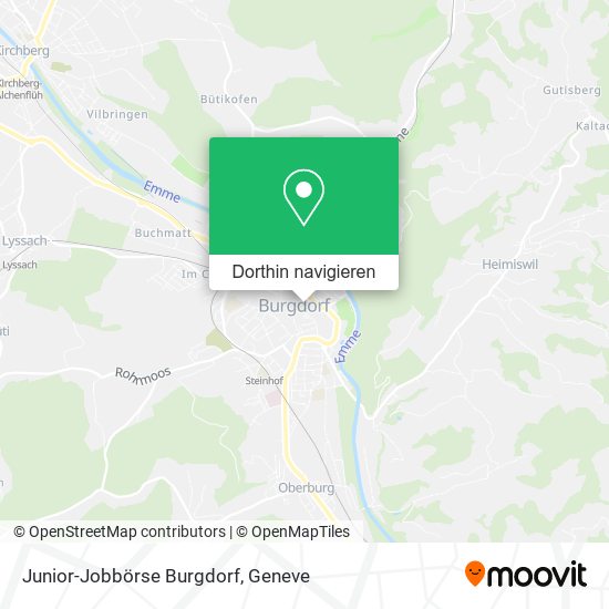 Junior-Jobbörse Burgdorf Karte