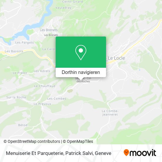 Menuiserie Et Parqueterie, Patrick Salvi Karte