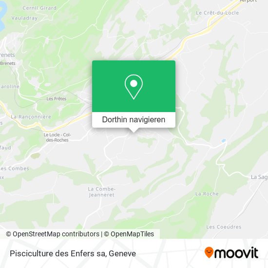 Pisciculture des Enfers sa Karte