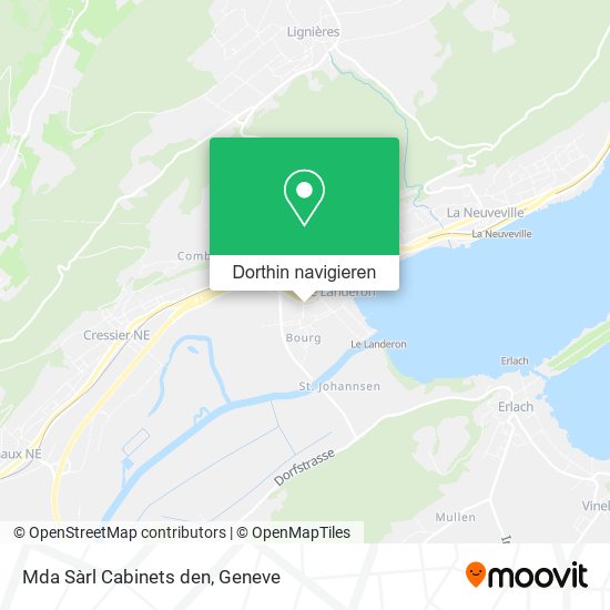 Mda Sàrl Cabinets den Karte