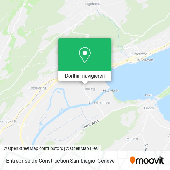 Entreprise de Construction Sambiagio Karte