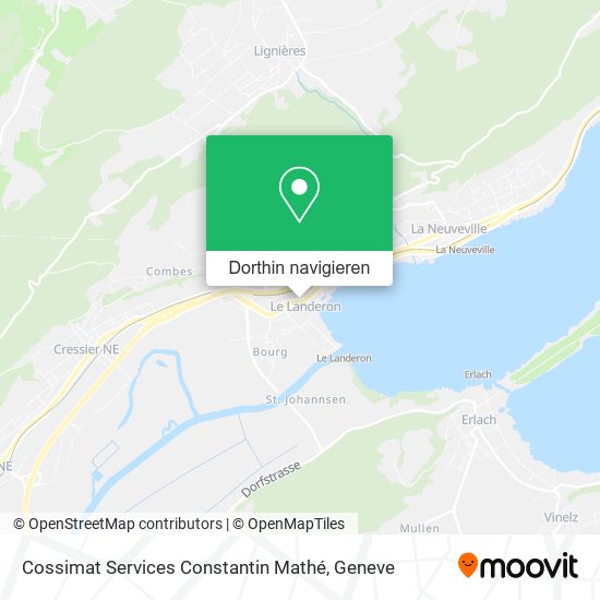 Cossimat Services Constantin Mathé Karte