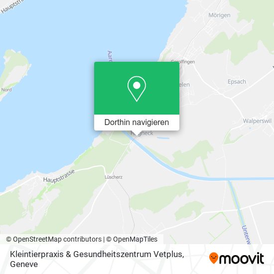 Kleintierpraxis & Gesundheitszentrum Vetplus Karte