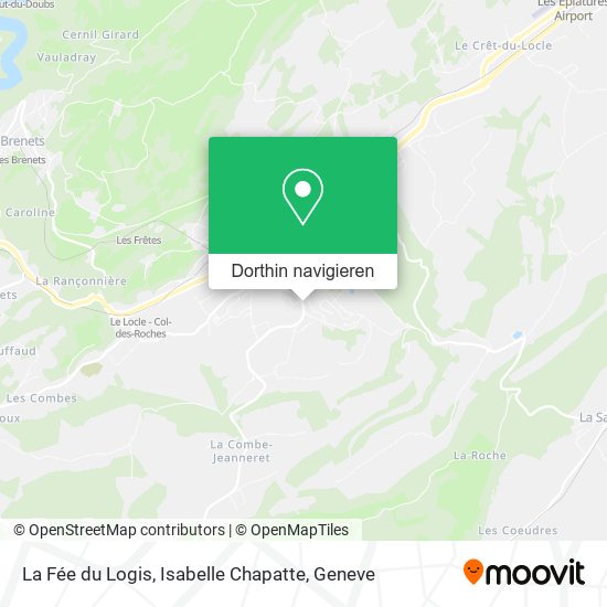 La Fée du Logis, Isabelle Chapatte Karte