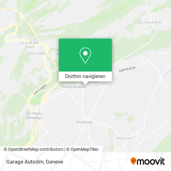 Garage Autodm Karte