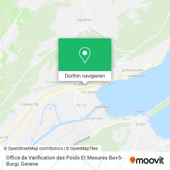 Office de Vérification des Poids Et Mesures Be+5-Burgi Karte