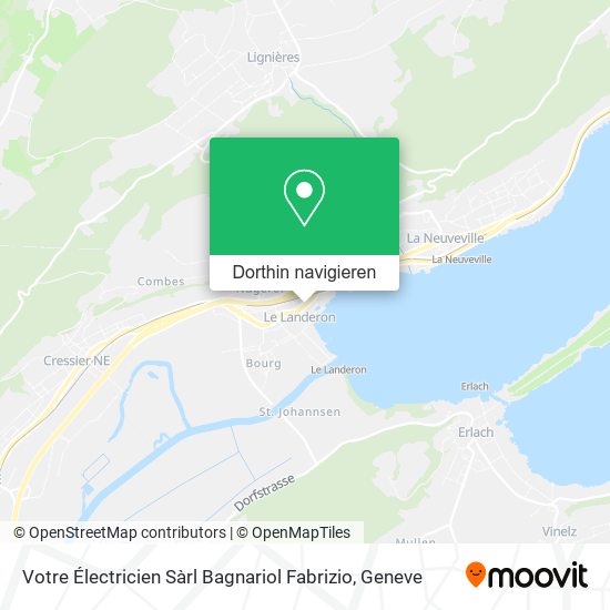 Votre Électricien Sàrl Bagnariol Fabrizio Karte