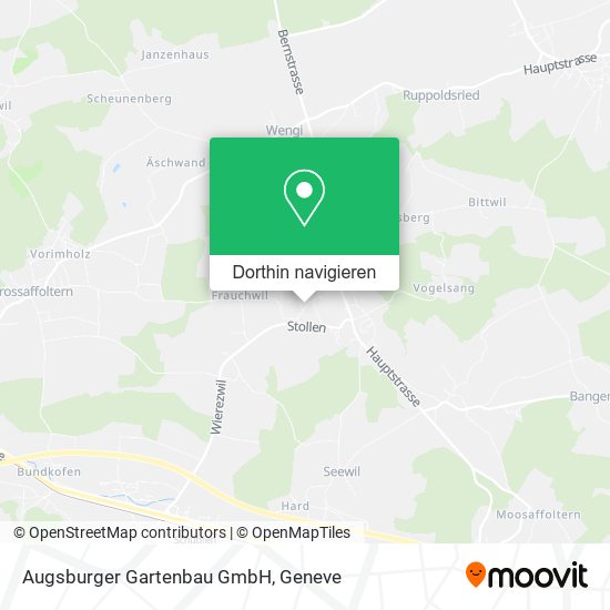 Augsburger Gartenbau GmbH Karte