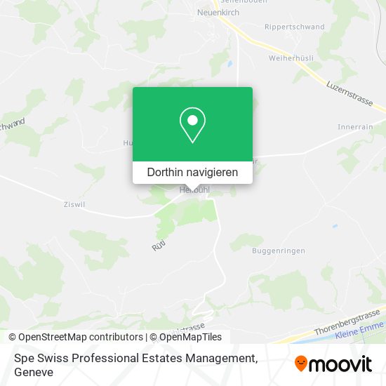 Spe Swiss Professional Estates Management Karte
