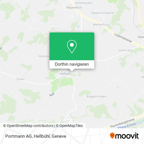 Portmann AG, Hellbühl Karte