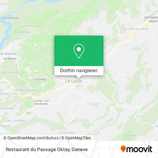 Restaurant du Passage Oktay Karte