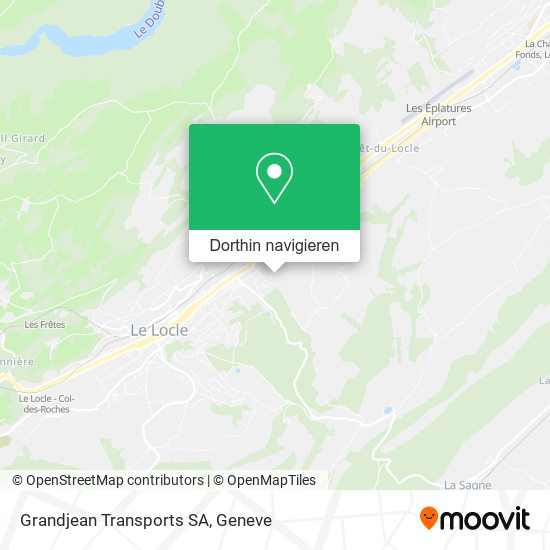 Grandjean Transports SA Karte
