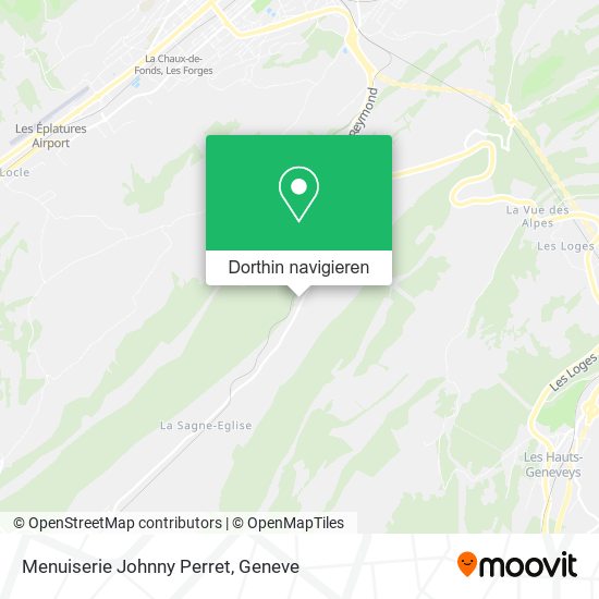Menuiserie Johnny Perret Karte