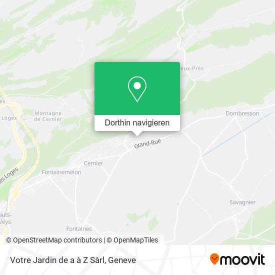 Votre Jardin de a à Z Sàrl Karte