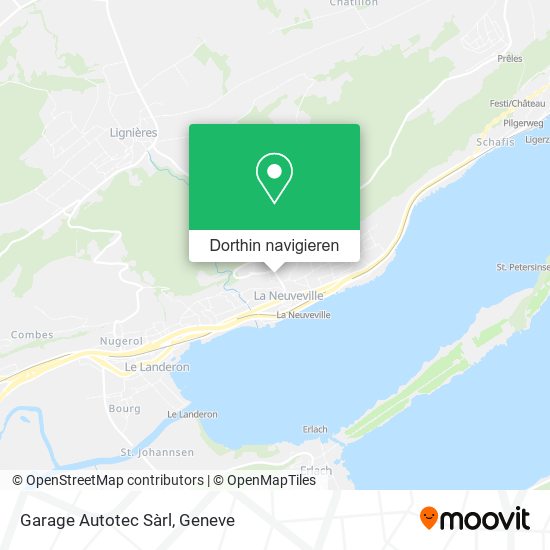 Garage Autotec Sàrl Karte