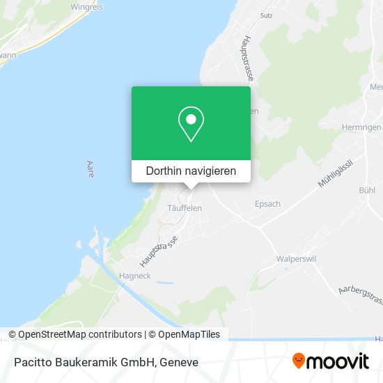 Pacitto Baukeramik GmbH Karte