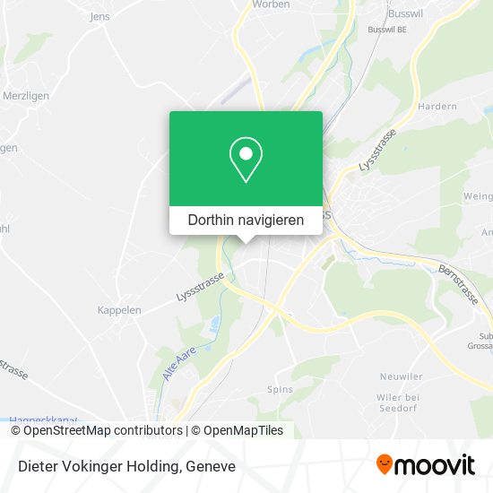 Dieter Vokinger Holding Karte